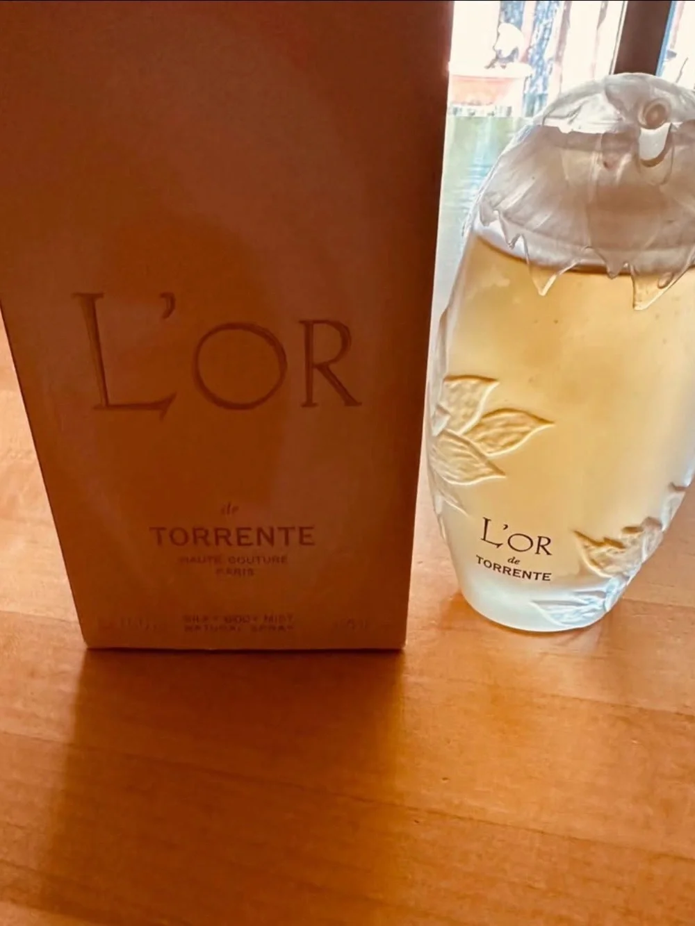 L'Or de TORRENTE Brume de Silky  Body Mist — Gold